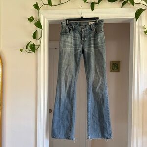 Vintage 1969 gap low rise boot cut jeans size 32